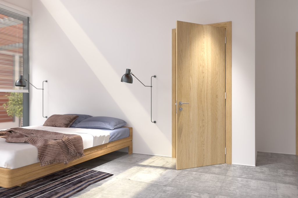 Mẫu cửa gỗ 1 cánh đẹp 2019 được ưa chuộng nhất hiện nay