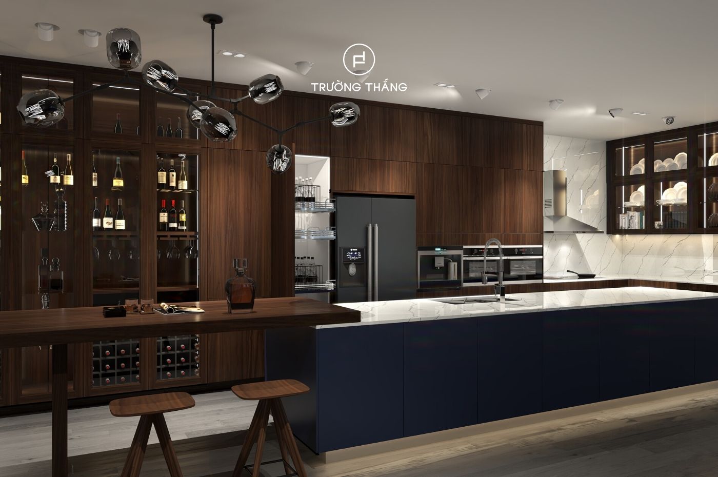 5 ý tưởng thiết kế nội thất cao cấp bếp ứng dụng vào mọi không gian