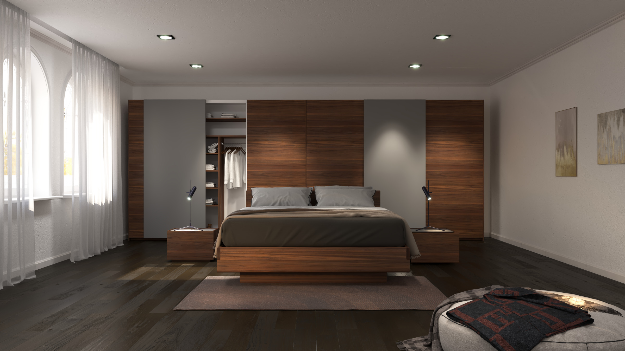 Xu hướng dùng nội thất gỗ phòng ngủ qua 5 mẫu thiết kế đẹp