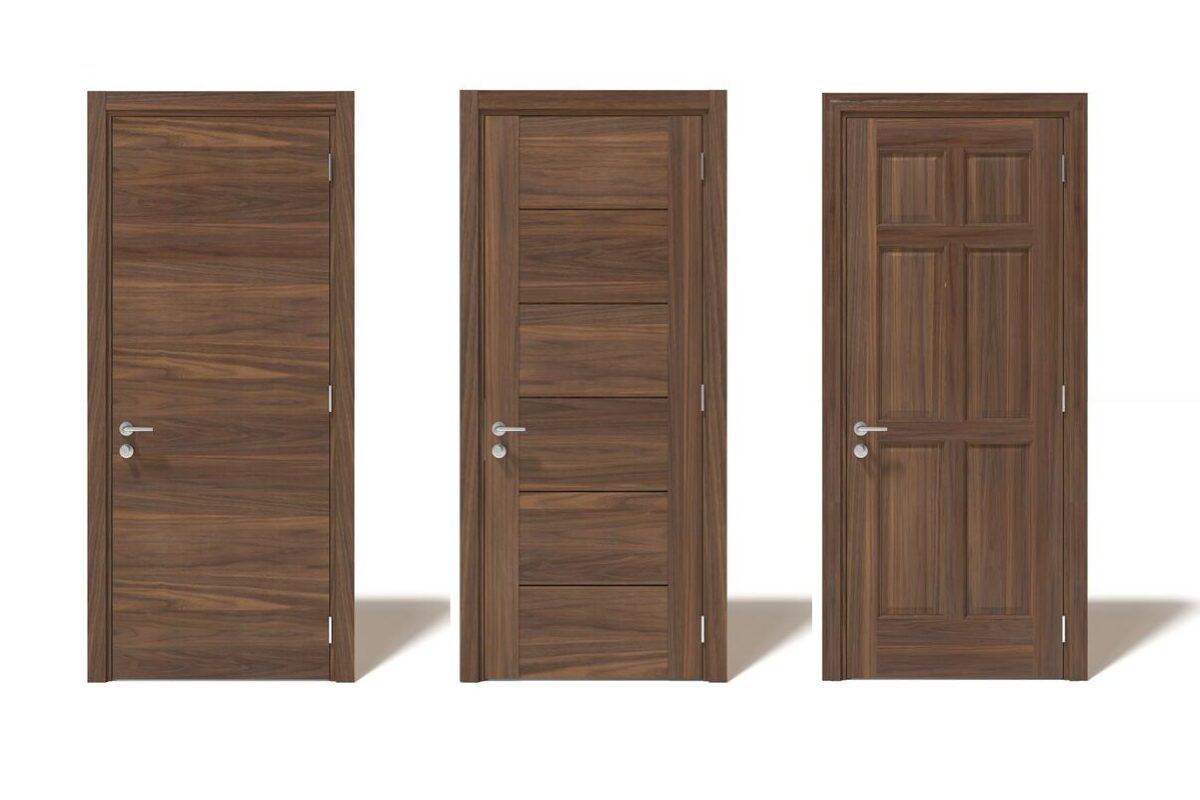 Chất liệu là một trong những tiêu chí cần biết để lựa chọn cửa gỗ 1 cánh đẹp nhất