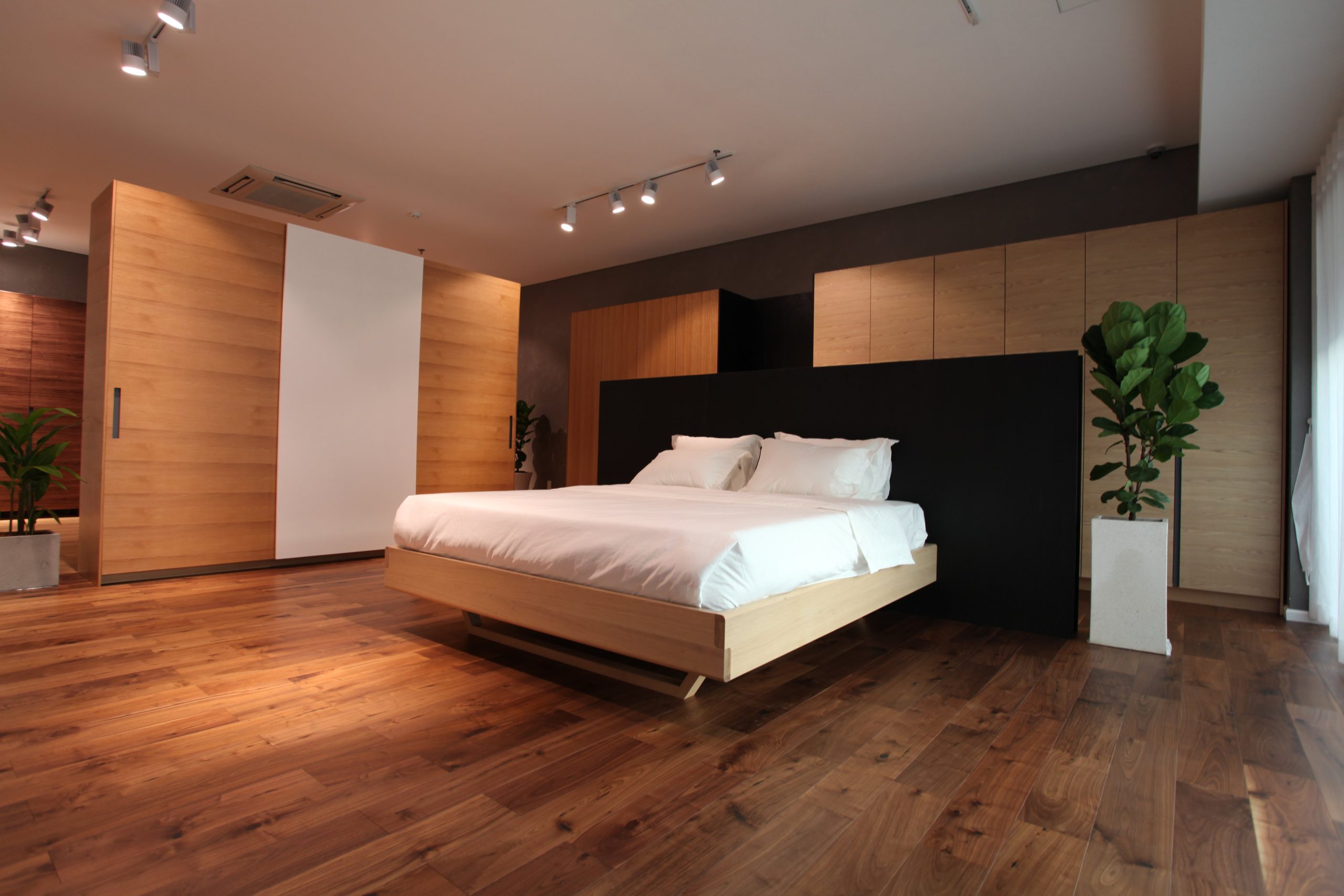 Vách ngăn đẹp cho thiết kế nội thất phòng ngủ 9m2