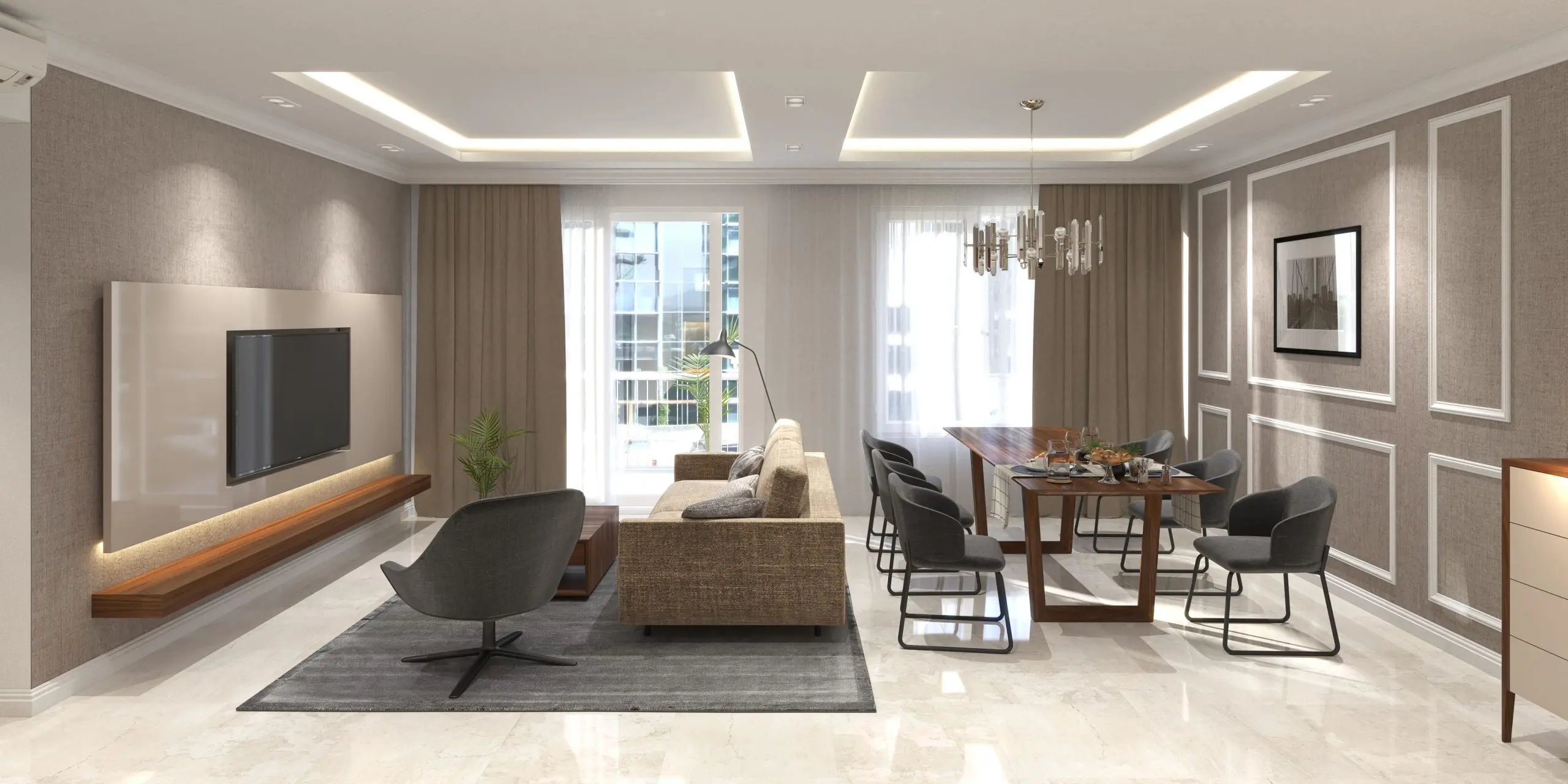 11 bước để thiết kế nội thất gỗ phòng khách đẹp mãn nhãn