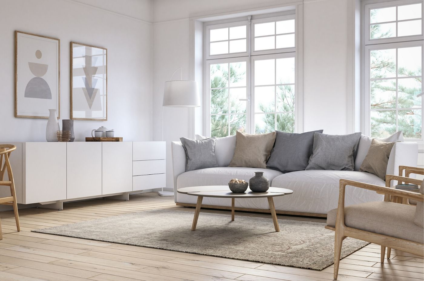 Đẹp hút hồn với 12 kiểu nội thất phòng khách châu Âu