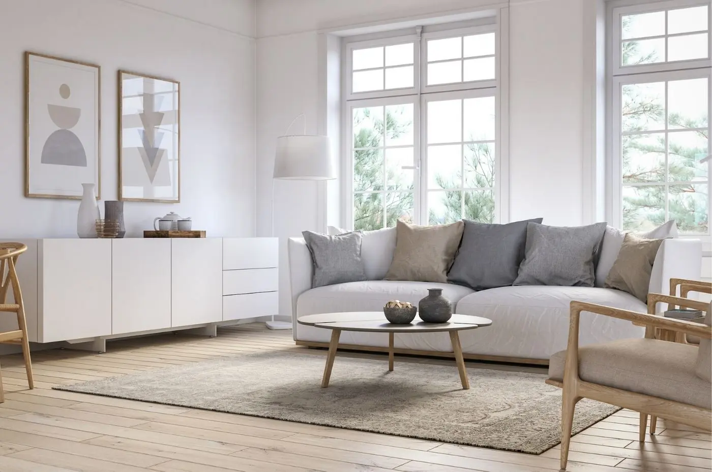 Đẹp hút hồn với 12 kiểu nội thất phòng khách châu Âu
