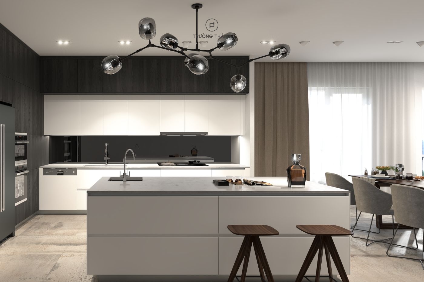 Học hỏi 10 cách bố trí nội thất cho phòng ăn nhỏ thông minh, tiện dụng