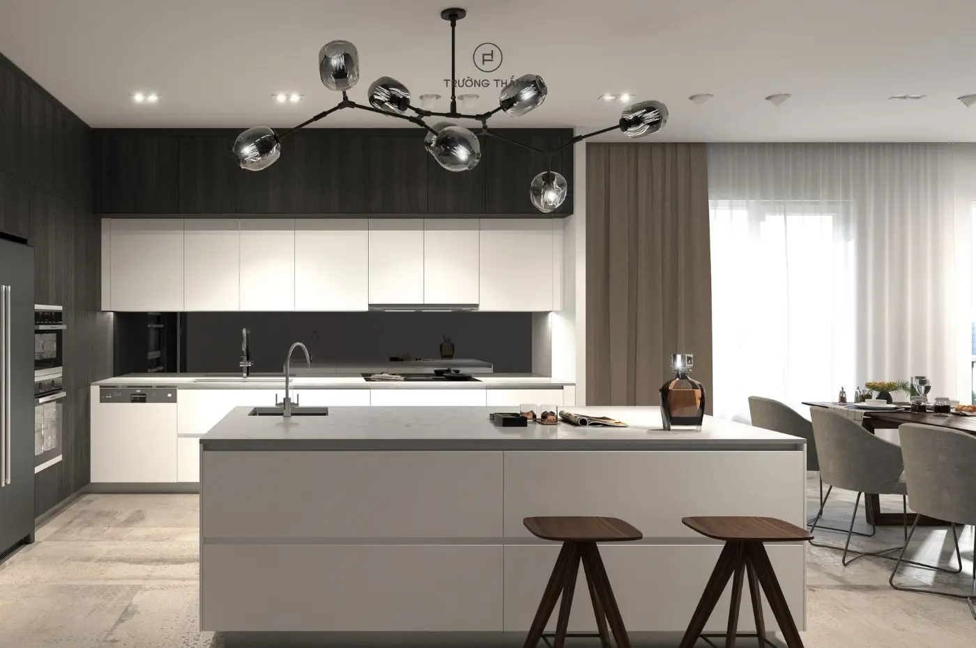 Học hỏi 10 cách bố trí nội thất cho phòng ăn nhỏ thông minh, tiện dụng