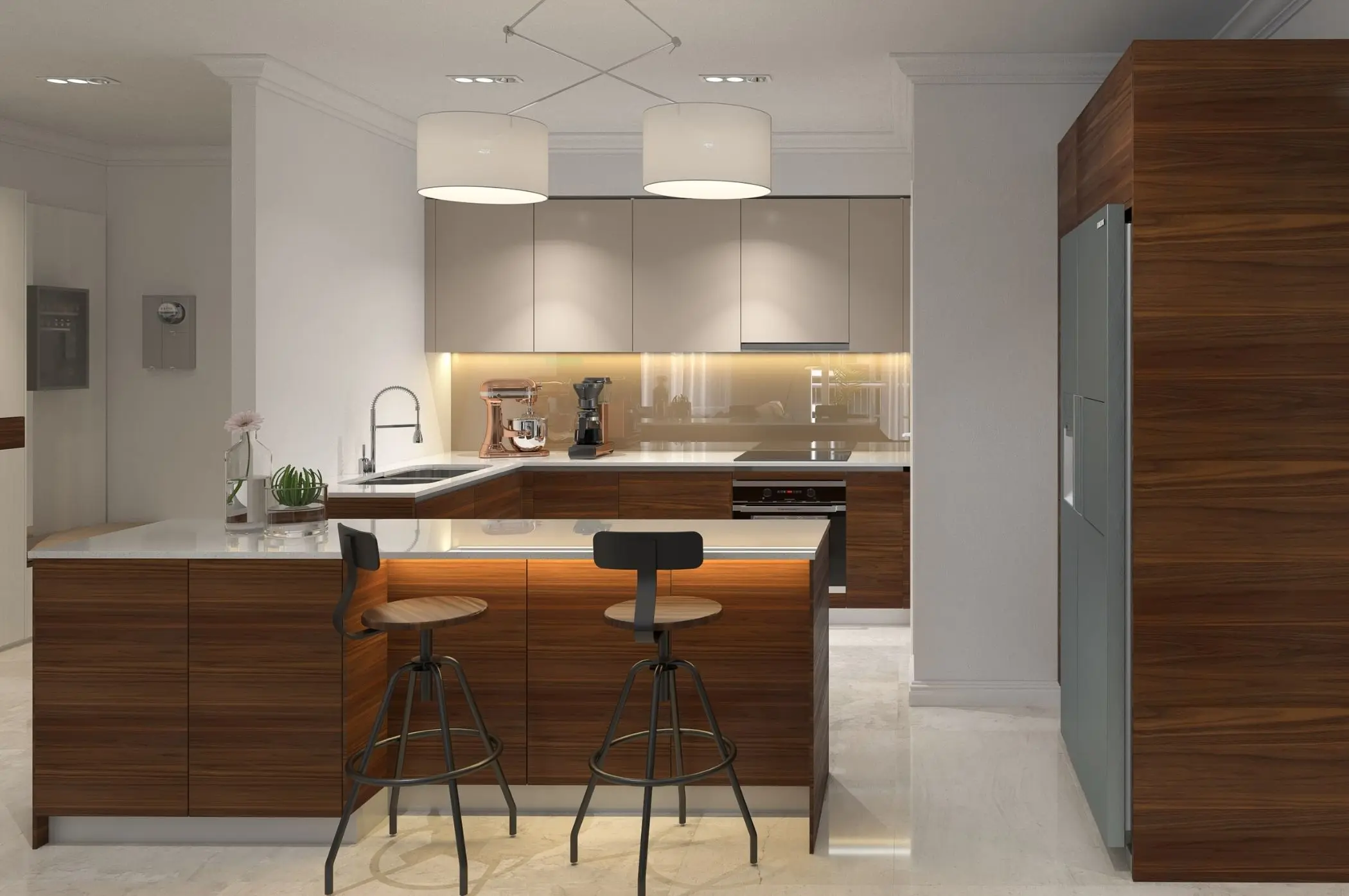 Lựa chọn nội thất cao cấp nhà bếp