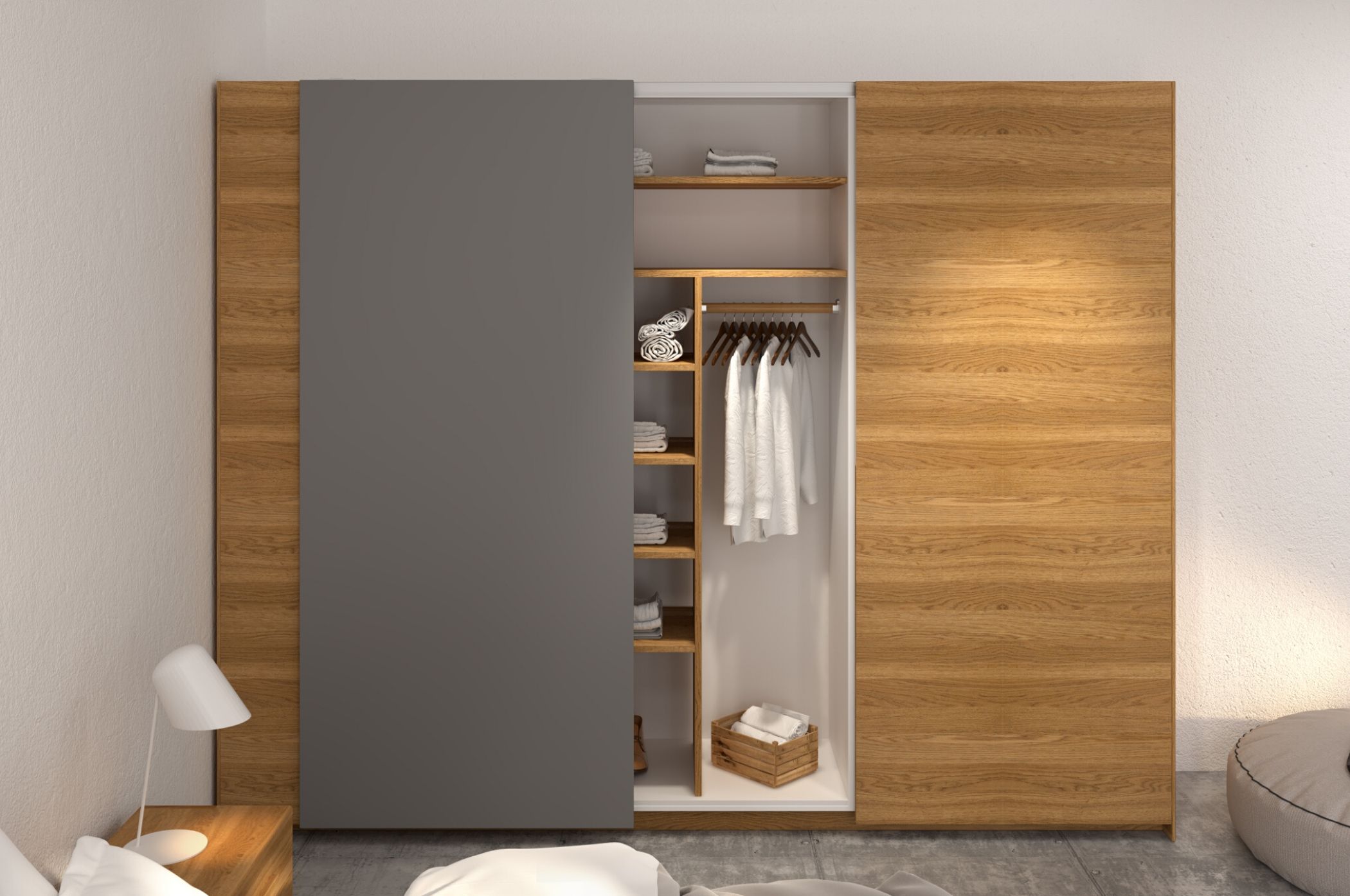 Nên làm gì khi chọn tủ quần áo gỗ 3 buồng