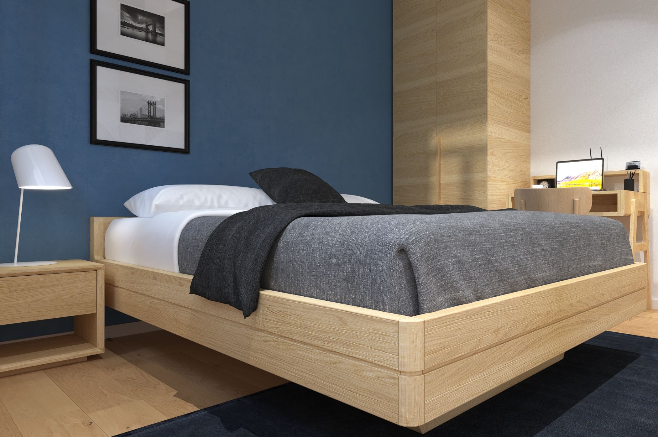 Tiết kiệm hơn với tủ quần áo gỗ 1 cánh