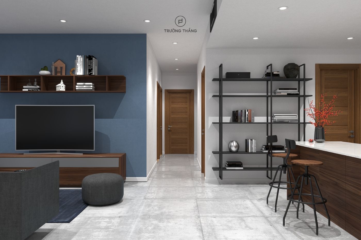 Xu hướng đồ gỗ nội thất phòng khách hiện đại và đẳng cấp