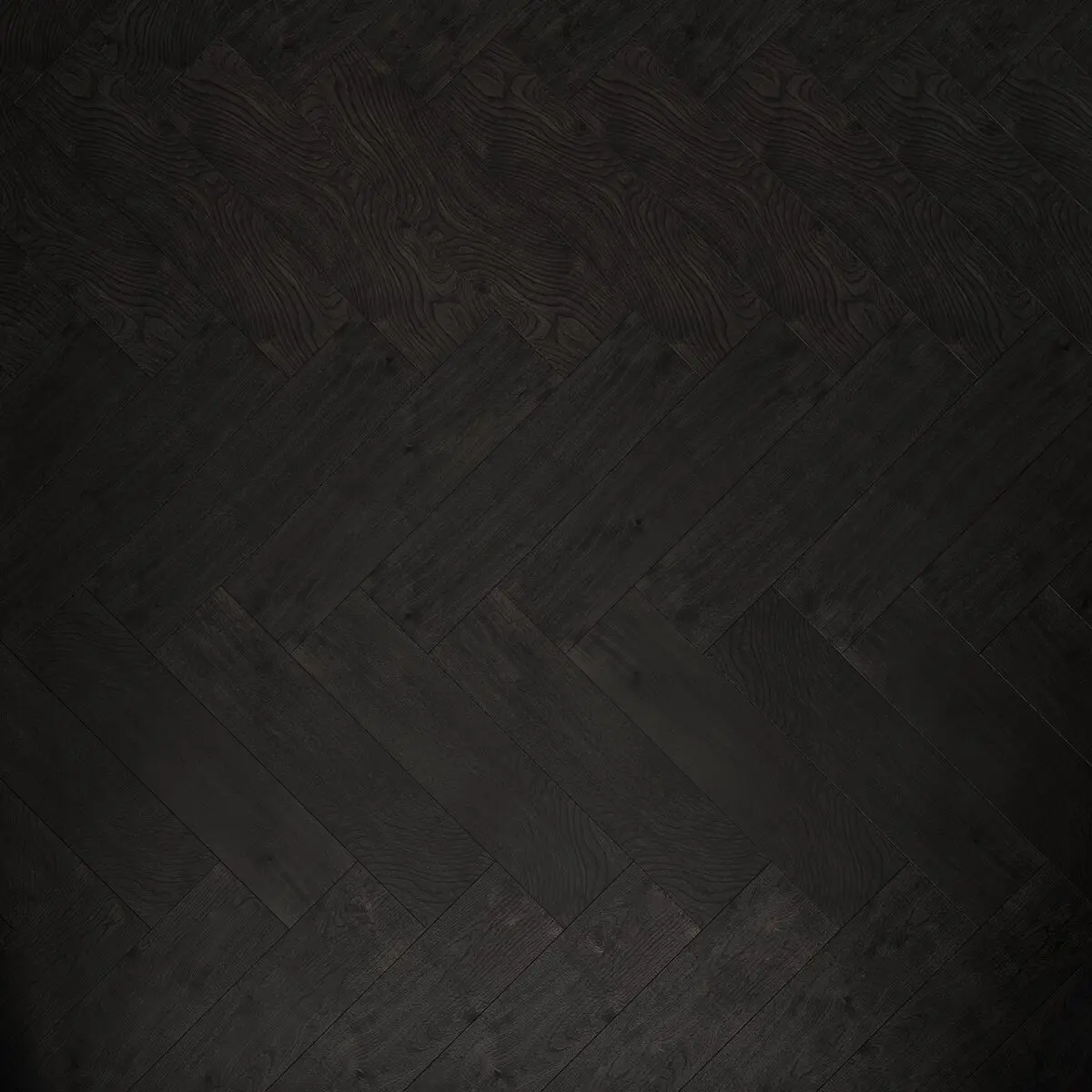 Herringbone wood flooring (Chocolate Oak)