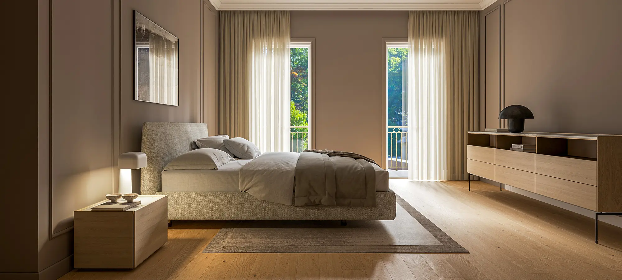 A RESTFUL SLEEP BEGINS WITH A BALANCED SPACE